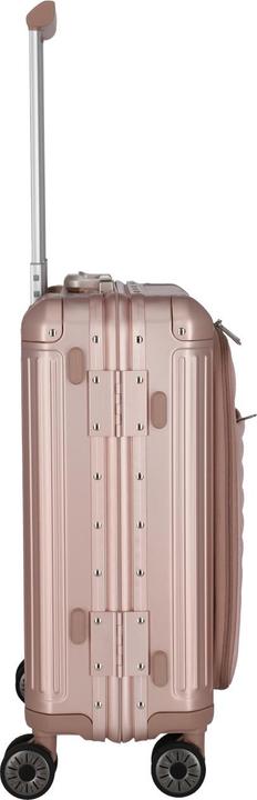 Actual product image Travelite NEXT trolley with front pocket () Rosé (41 l, Hand luggage (up to 50 litres))
