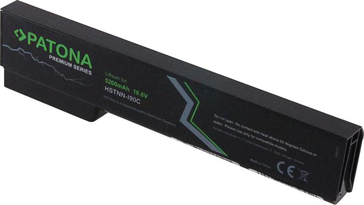 Actual product image Patona Premium Battery f. HP EliteBook 8460p Elitebook 8460w 8470p (5200 mAh)