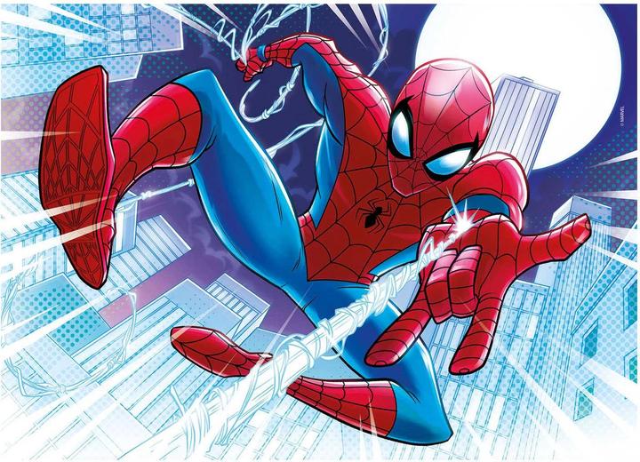 Actual product image Clementoni Puzzle lowing Lights Spiderman g (104 pieces)