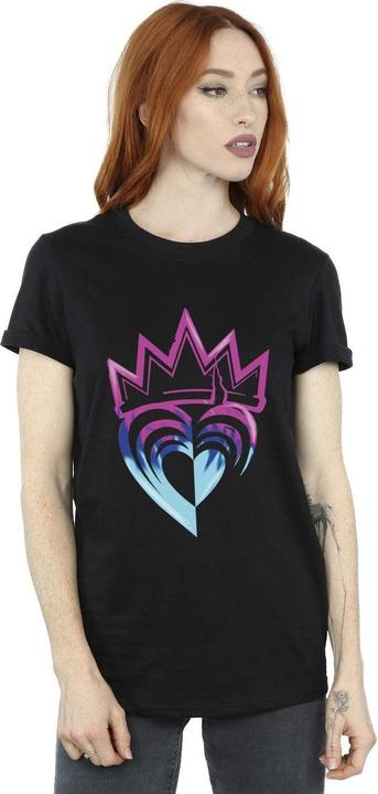 Immagine prodotto Disney Descendants Pink Crown Maglietta Ampia Donna (S)