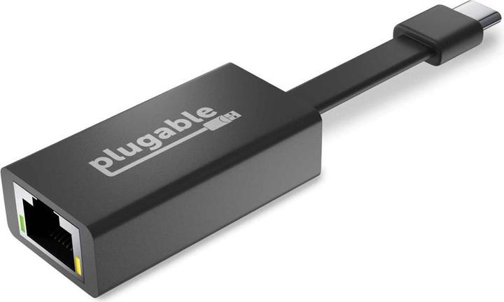 Produktbild Plugable USB C to Ethernet Adapter (USB-C, RJ45 (1x))
