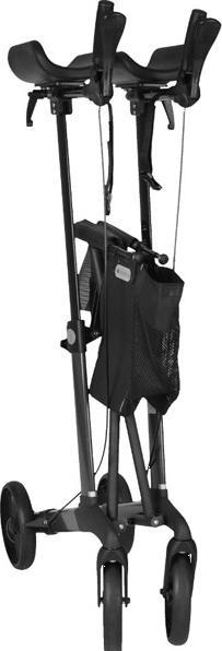 Immagine prodotto Mobilex Rollator Tiger con supporti per l'artrite dell'avambraccio