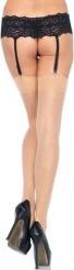 Produktbild Leg Avenue Straps-Strümpfe mit Naht (One Size)