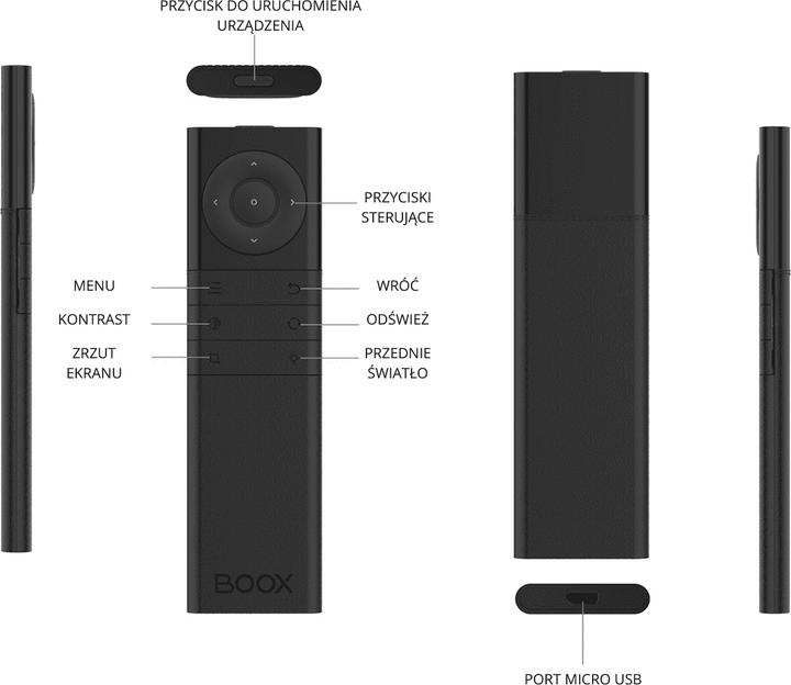Produktbild Onyx Fernbedienung für alle Boox Modelle (Gerätespezifische Fernbedienung, Bluetooth)