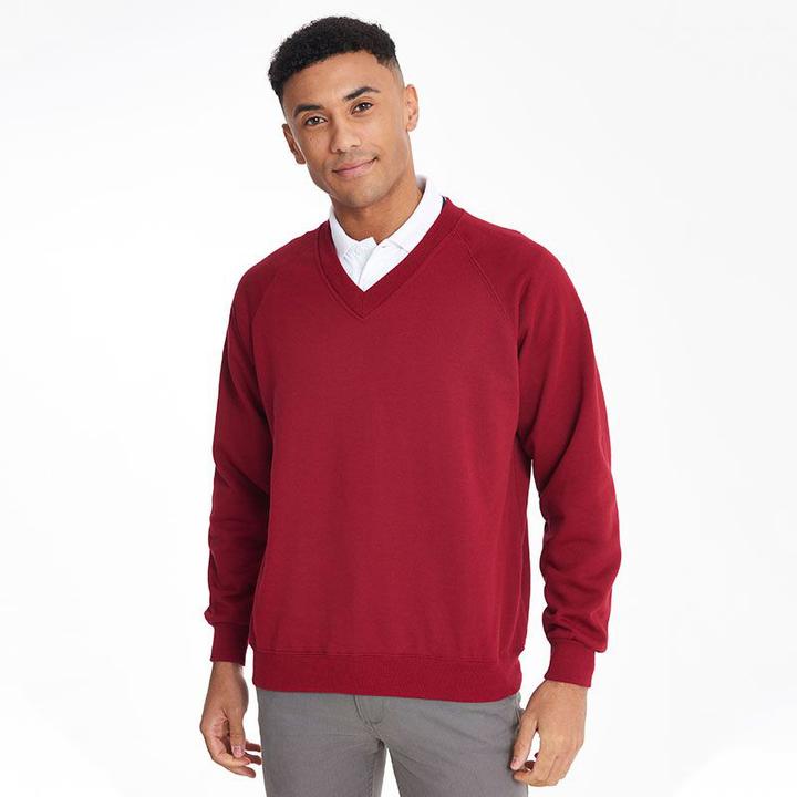 Immagine prodotto Maddins Felpa Pullover Coloursure con scollo a V (S)