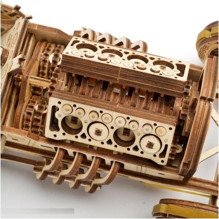 Actual product image Ugears U-9 Grand Prix Car