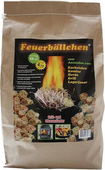 Actual product image Raiffeisen-Waren Fireball kindling, fireplace kindling, stove kindling, wood kindling 4kg