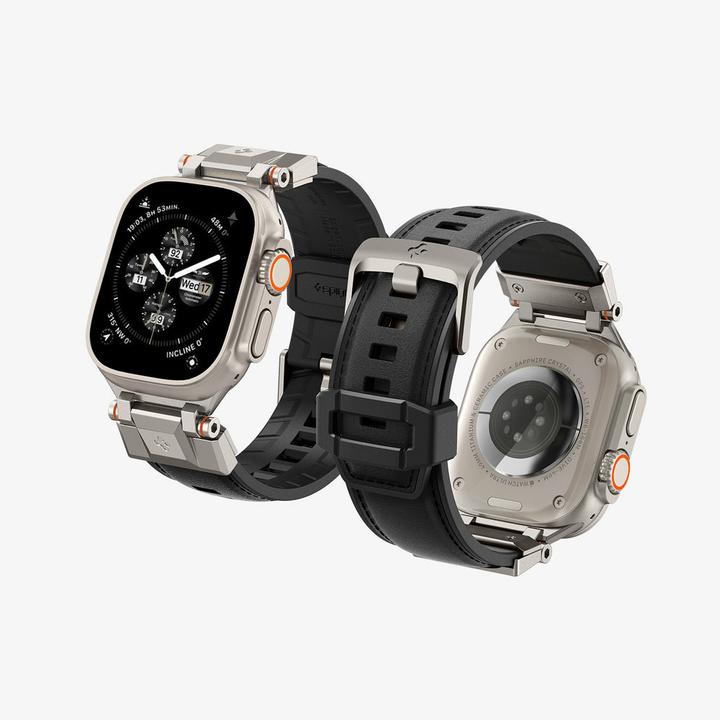 Actual product image Spigen DuraPro Armor PU Apple Watch (49mm) Band (Thermoplastic polyurethane (TPU), Polyurethane (PU))