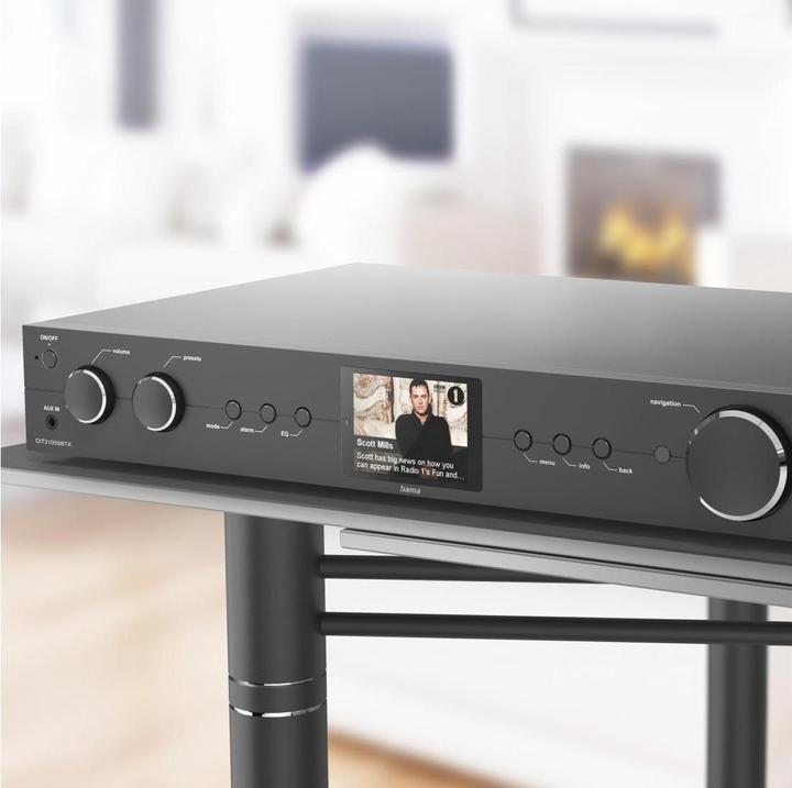 Actual product image Hama DIT2105SBTX (Web radio, DAB, FM, DAB+, Bluetooth, Wi-Fi, UNDOC)