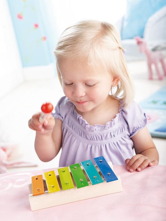 Actual product image Haba Metallophone (German, English, French, Italian)