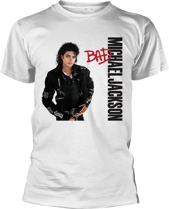 Actual product image Michael Jackson Bad White (XXL)