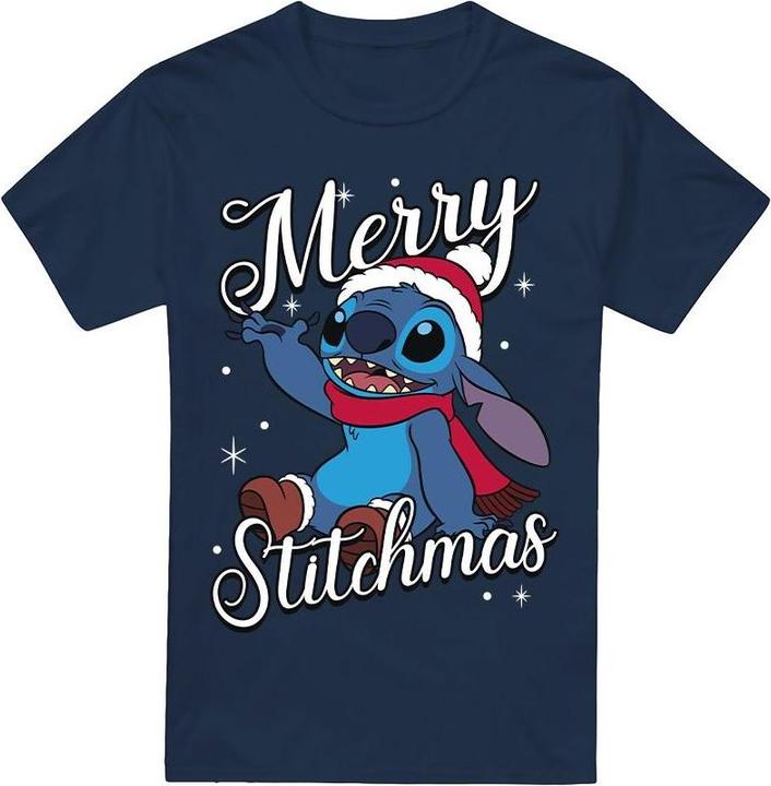 Lilo & Stitch Merry Stitchmas TShirt (S)