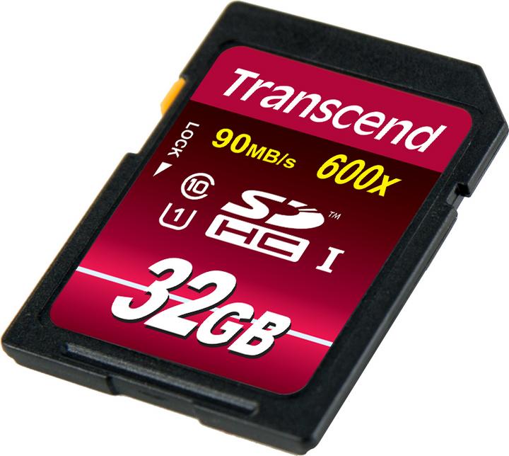 Produktbild Transcend SDHC Ultimate 600x (32 GB, SDHC, U1, UHS-I)