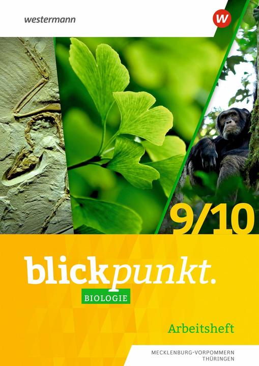 Produktbild Blickpunkt Biologie 9 / 10. Arbeitsheft. Für Mecklenburg-Vorpommern und Thüringen (Deutsch, 2024)