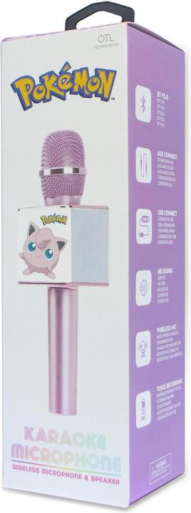 Image du produit OTL Microphone Pokémon Jigglypuff Karaoké Rose