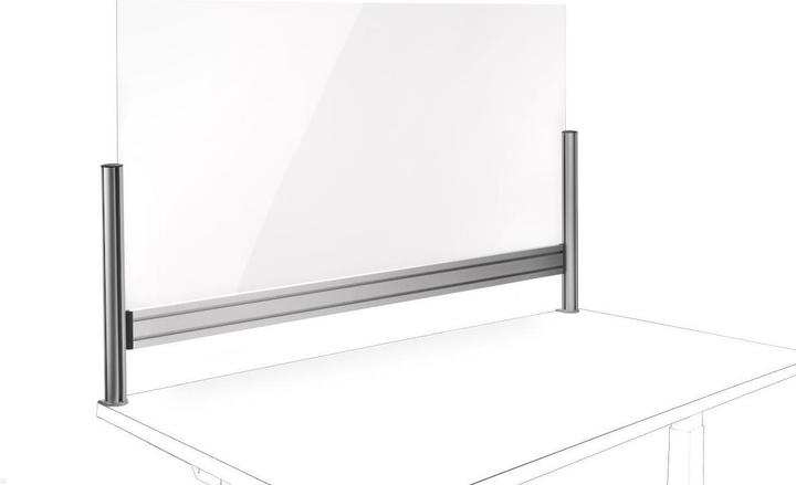 Actual product image Novus TSS Office Protect C 1400 SlatWall+Acryl-Tre (140 x 75 cm)