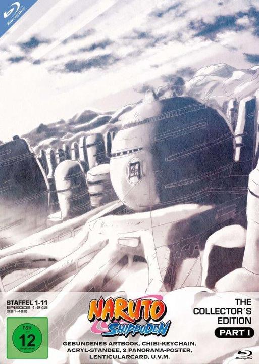 Actual product image Naruto Shippuden - Collector's Edition - Part I (10 Blu-rays) (Blu-ray, Japanese, German)