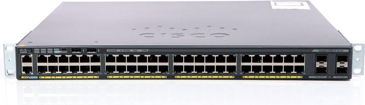 Productafbeelding Cisco 2960X-48LPS-L: 48-poorts LAN-basis SW (48 Havens)
