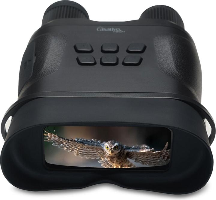 Immagine prodotto Casativo Binocolo con funzione di visione notturna e video HD, portata 850m (4 x, 42 mm)