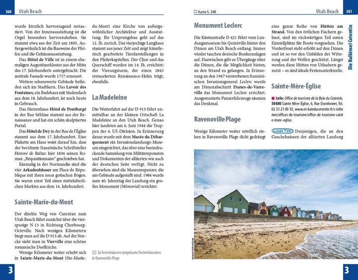 Produktbild Reiseführer Normandie (Deutsch, Hans Otzen, Barbara Otzen, 2025)