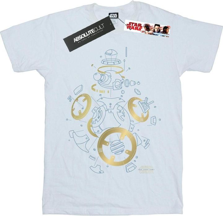 Star Wars The Last Jedi BB8 Deconstructed TShirt (M)