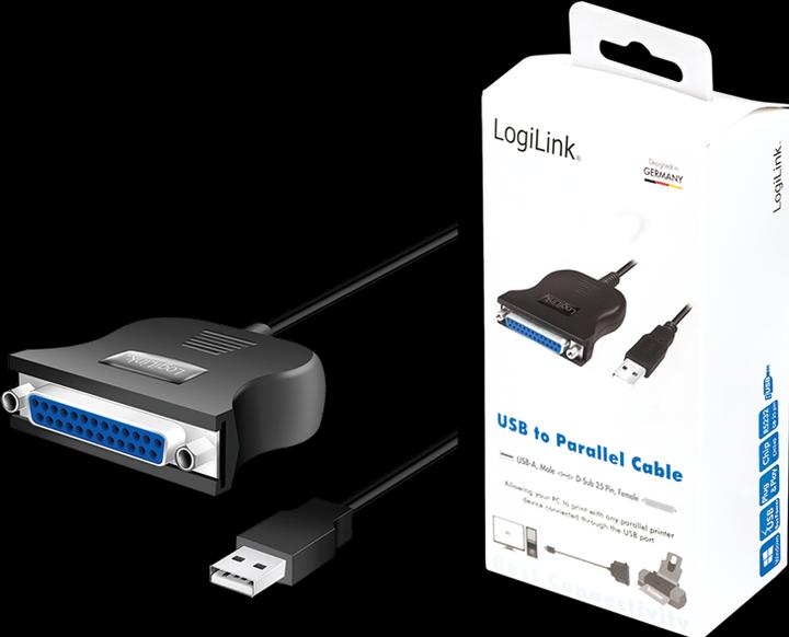 Actual product image LogiLink Ua0054a (1.80 m, Parallel (printer))