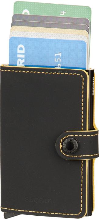 Actual product image Secrid Mini wallet MATTE Mini & ochre