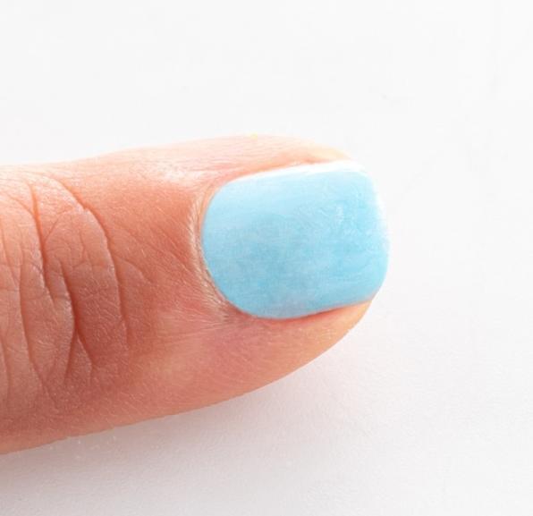 Actual product image Namaki Kindernagellack - Frosted blue (Frosted blue, Colour paint)