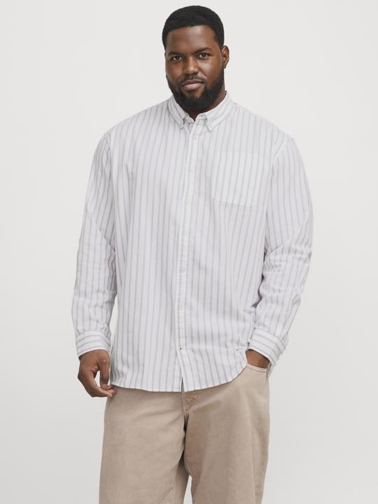 Actual product image Jack & Jones Jjeoxford Shirt L/S S21 Noos Pls (XXL)