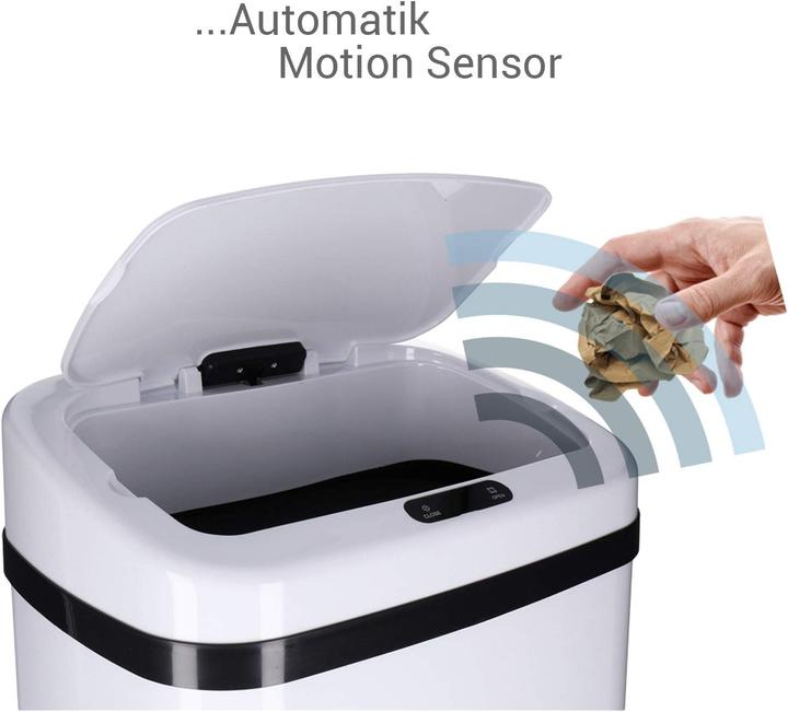 Immagine prodotto Talk-Point Cestino Sensor, 50L, bianco (50 l)