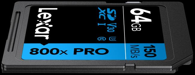 Produktbild Lexar MEMORY SDXC 64GB UHS-I/LSD0800P064G-BNNNG (64 GB, SDXC, U1, UHS-I)
