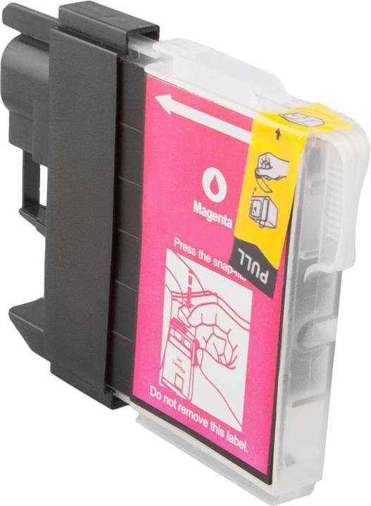 Produktbild Plutoos Brother LC-1100 / 980 / 985 / 990 Patrone XXL kompatibel, Magenta LC-1100 M (M, Y, C, BK)