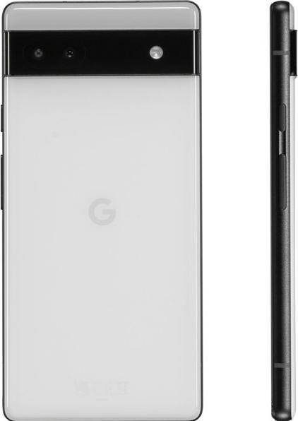 Produktbild Google Pixel 6a (128 GB, Chalk White, 6.10", SIM + eSIM, 12.20 Mpx, 5G)
