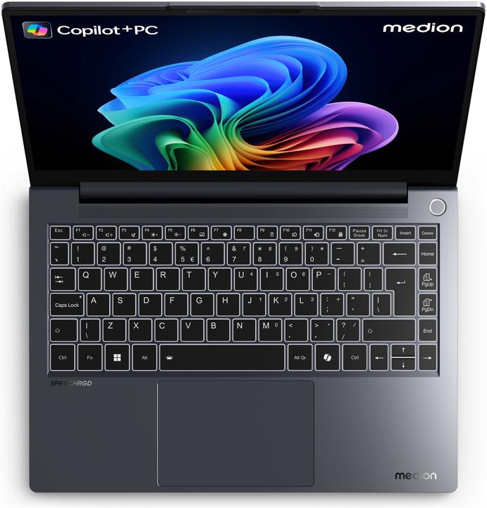 Actual product image Medion SPRCHRGD 14 S1 Elite (14", Snapdragon X Elite X1E-78-100, 32 GB, 1000 GB, CH)