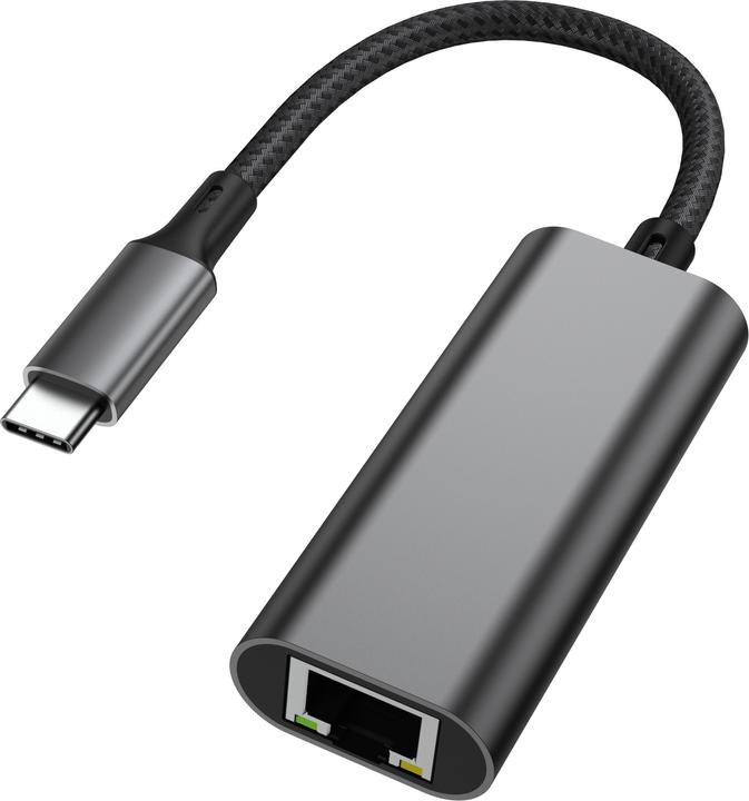 Actual product image Bluecloud USB-C 2.5 Gigabit Ethernet adapteri