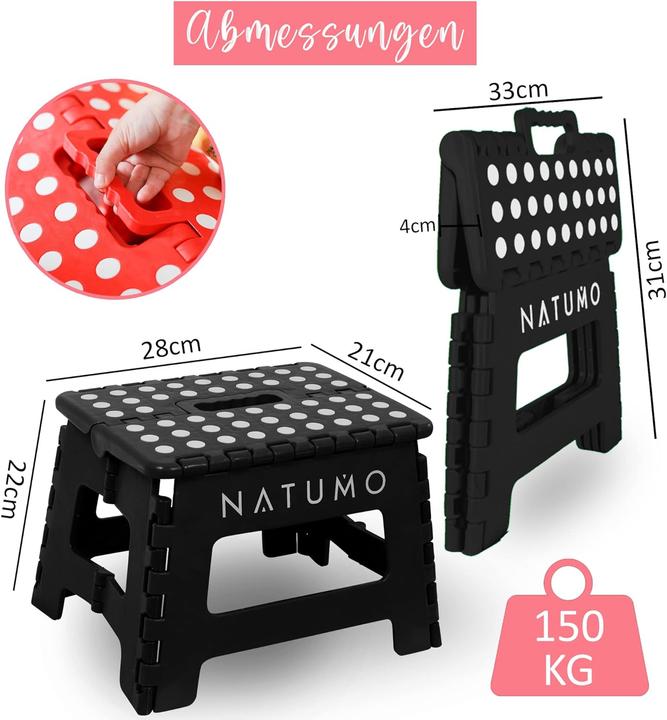 Actual product image Natumo Step stool