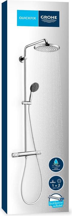 Immagine prodotto Grohe Vitalio Start System 250 Duschsystem mit Thermostatbatterie und Vitalio Start 110 Handbrause, inkl.