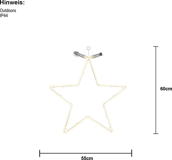 Produktbild Star Trading Stern (0.55 m)