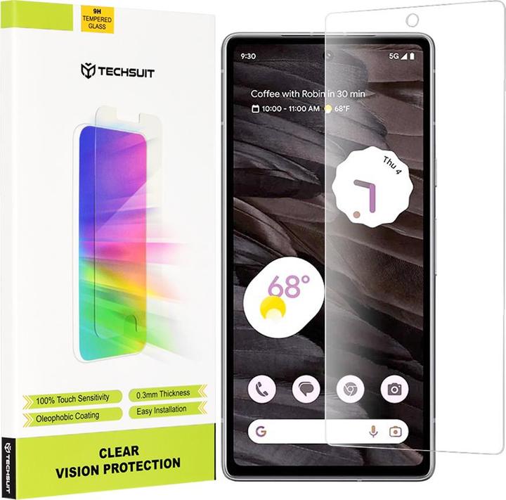 Produktbild Techsuit - Clear Vision Glass - Google Pixel 7a - Transparent (1 Stück, Google Pixel 7a)