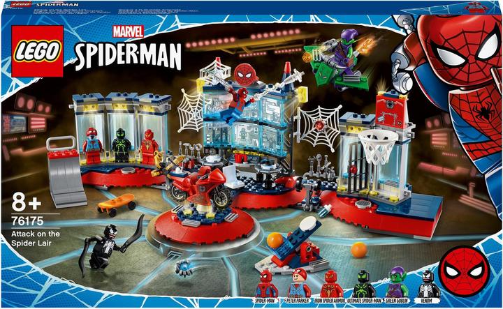 Produktbild LEGO Angriff auf Spider-Mans Versteck (76175, LEGO Marvel)