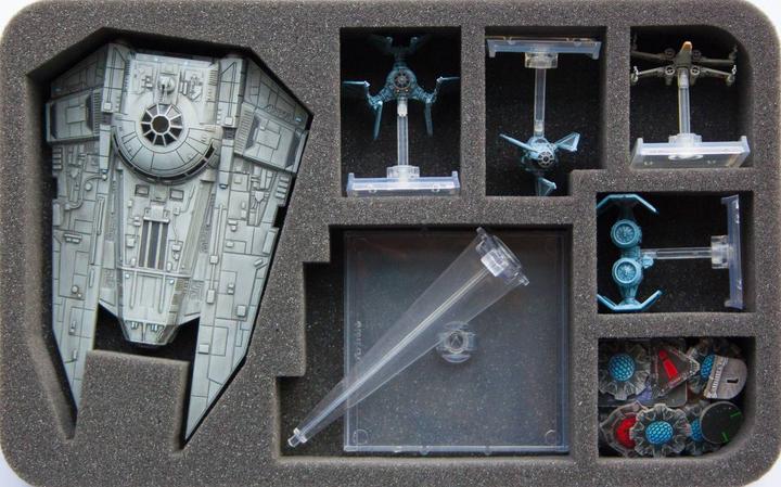 Produktbild Feldherr LBXL01 - Lagerbox DSLB150 für Star Wars X-Wing - Grosse Flotte des Imperiums (Schaumstoff)