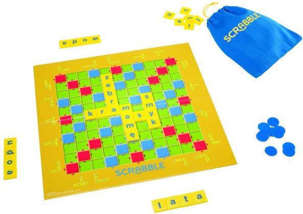 Actual product image Mattel Gra Scrabble Junior (Polish)