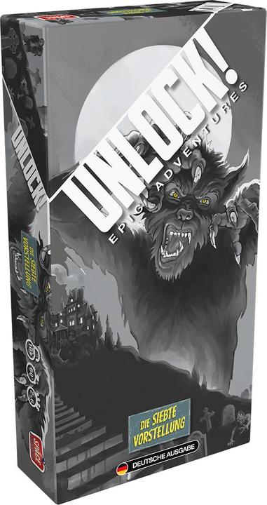 Image du produit Asmodée SCOD0061 - Unlock! La septième représentation (scénario unique), 2-6 joueurs, 10 ans (édition DE) (Allemand)