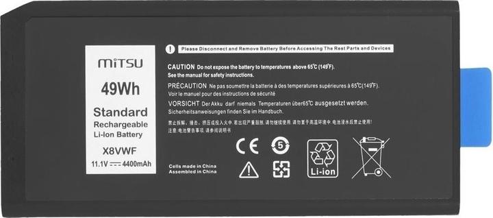 Produktbild Mitsu DELL LATITUDE RUGGED 4400mAh 11,1V