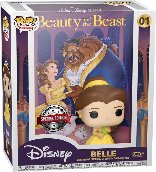 Immagine prodotto Funko POP! VHS Cover Disney Beauty & Beast Belle (01) EXM