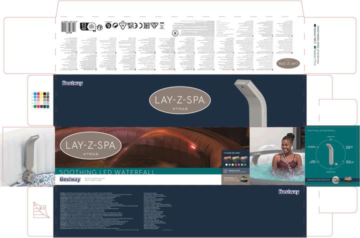 Produktbild Bestway LAY-Z-SPA Xtras LED-Wasserfall