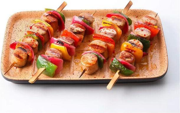 Produktbild Römertopf Plancha mit Grillstegen Lafer BBQ 34x23 cm