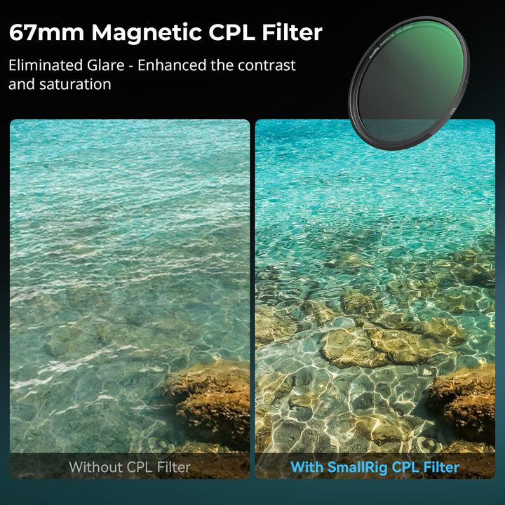 Actual product image SmallRig 5-in-1 Attachable Filter Kit (67 mm, Black Mist Filter, 67 mm)