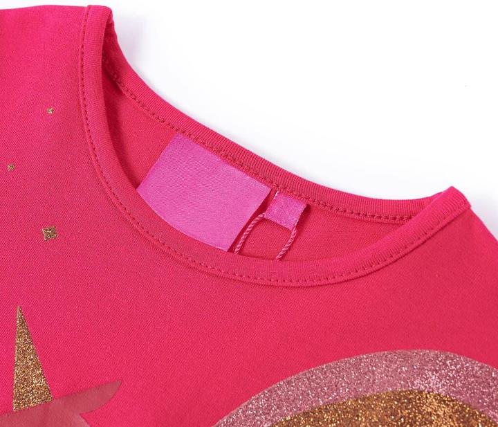 Immagine prodotto VidaXL Camicia a maniche lunghe per bambini rosa acceso 92,Materiale: 95% cotone. 5 (92)