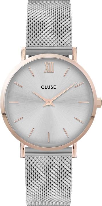 Immagine prodotto Cluse Minuit Mesh Rosé (Orologio da polso analogico, 33 mm)